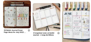 Quelques inspirations trouvées sur Pinterest