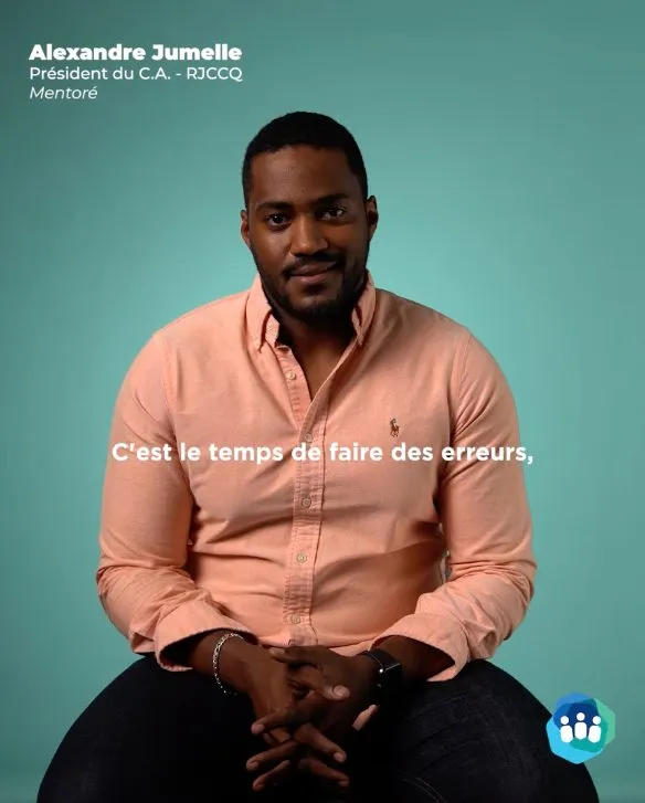 Visual from the mentorship video capsule series produced by Sparkling for RJCCQ